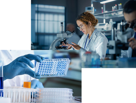 Scientist in laboratory